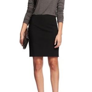 Black banana republic skirt